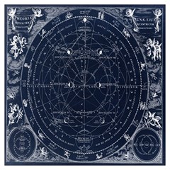 Vintage Astrology Poster Lightweight Scarf  by ConteMonfrey