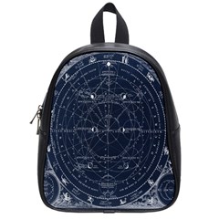 Vintage Astrology Poster School Bag (small) by ConteMonfrey