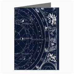 Vintage Astrology Poster Greeting Cards (pkg Of 8) by ConteMonfrey