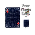 Vintage astrology poster Playing Cards 54 Designs (Mini) Front - HeartJ