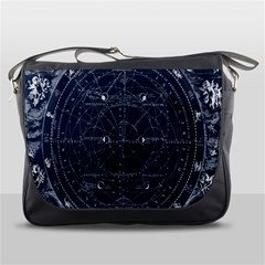 Vintage Astrology Poster Messenger Bag by ConteMonfrey