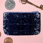 Vintage astrology poster Large Coin Purse Back