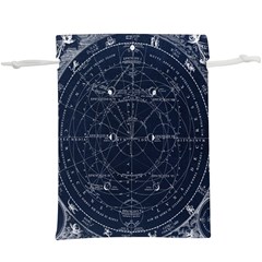 Vintage Astrology Poster Lightweight Drawstring Pouch (xl) by ConteMonfrey