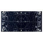 Vintage astrology poster Banner and Sign 6  x 3  Front