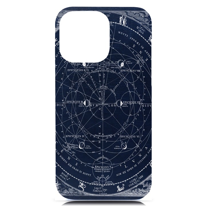 Vintage astrology poster iPhone 14 Pro Max Black UV Print Case