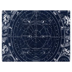 Vintage Astrology Poster Two Sides Premium Plush Fleece Blanket (extra Small) by ConteMonfrey