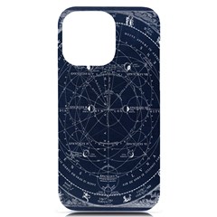 Vintage Astrology Poster Iphone 14 Pro Max Black Uv Print Case