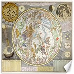 Vintage Astronomy  Canvas 12  x 12  11.4 x11.56  Canvas - 1