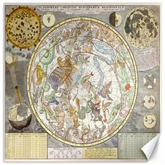 Vintage Astronomy  Canvas 20  X 20  by ConteMonfrey