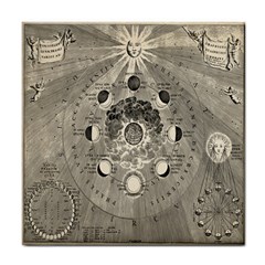 Old Vintage Astronomy Tile Coaster by ConteMonfrey