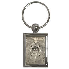 Old Vintage Astronomy Key Chain (rectangle) by ConteMonfrey