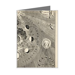 Old Vintage Astronomy Mini Greeting Card