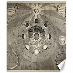 Old Vintage Astronomy Canvas 8  X 10  by ConteMonfrey