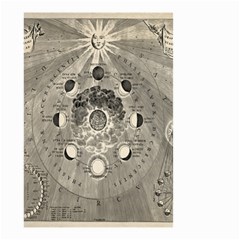 Old Vintage Astronomy Small Garden Flag (two Sides) by ConteMonfrey