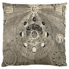 Old Vintage Astronomy Large Cushion Case (one Side) by ConteMonfrey