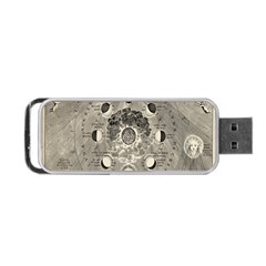 Old Vintage Astronomy Portable Usb Flash (one Side) by ConteMonfrey