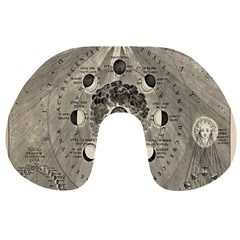 Old Vintage Astronomy Travel Neck Pillow by ConteMonfrey