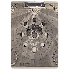 Old Vintage Astronomy A4 Acrylic Clipboard by ConteMonfrey