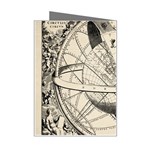 Vintage planet Mini Greeting Card Right