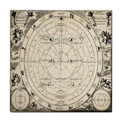 Astronomy Vintage Tile Coaster by ConteMonfrey