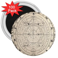 Astronomy Vintage 3  Magnets (100 Pack) by ConteMonfrey