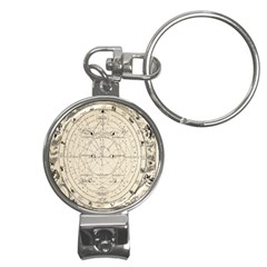 Astronomy Vintage Nail Clippers Key Chain by ConteMonfrey