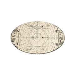 Astronomy Vintage Sticker (oval) by ConteMonfrey