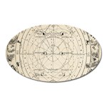 Astronomy vintage Oval Magnet Front