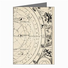 Astronomy Vintage Greeting Cards (pkg Of 8) by ConteMonfrey