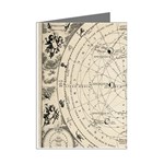 Astronomy vintage Mini Greeting Cards (Pkg of 8) Right