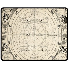 Astronomy Vintage Fleece Blanket (medium) by ConteMonfrey