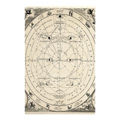 Astronomy Vintage Shower Curtain 48  X 72  (small)  by ConteMonfrey