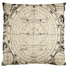 Astronomy Vintage Large Cushion Case (two Sides) by ConteMonfrey