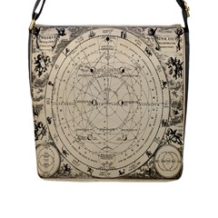 Astronomy Vintage Flap Closure Messenger Bag (l) by ConteMonfrey