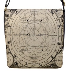 Astronomy Vintage Flap Closure Messenger Bag (s) by ConteMonfrey