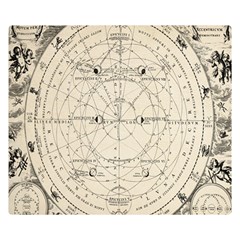 Astronomy Vintage Two Sides Premium Plush Fleece Blanket (small) by ConteMonfrey