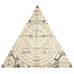 Astronomy Vintage Wooden Puzzle Triangle by ConteMonfrey