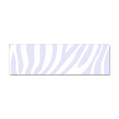 Grey Zebra Vibes Animal Print  Sticker Bumper (100 Pack) by ConteMonfrey