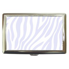 Grey Zebra Vibes Animal Print  Cigarette Money Case by ConteMonfrey