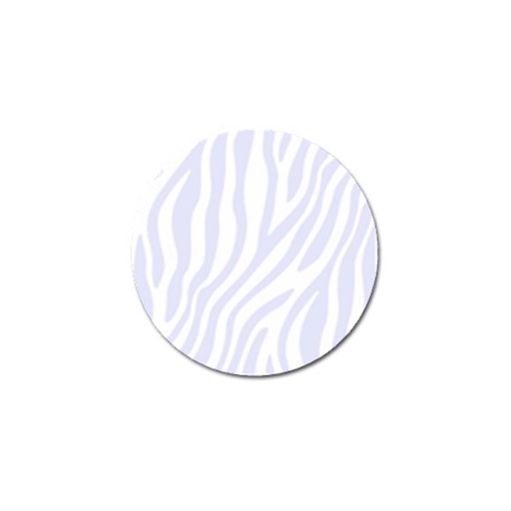 Grey Zebra Vibes Animal Print  Golf Ball Marker (4 pack)