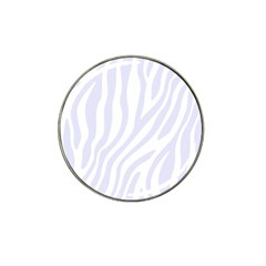 Grey Zebra Vibes Animal Print  Hat Clip Ball Marker (10 Pack) by ConteMonfrey