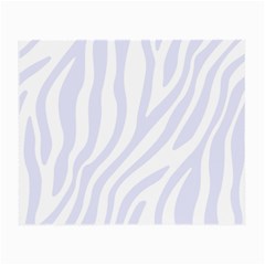 Grey Zebra Vibes Animal Print  Small Glasses Cloth by ConteMonfrey