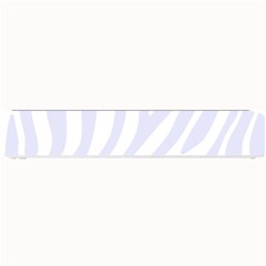 Grey Zebra Vibes Animal Print  Small Bar Mat by ConteMonfrey