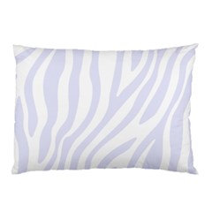 Grey Zebra Vibes Animal Print  Pillow Case by ConteMonfrey