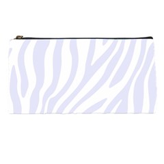 Grey Zebra Vibes Animal Print  Pencil Case by ConteMonfrey