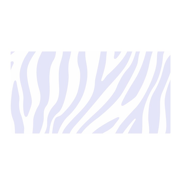 Grey Zebra Vibes Animal Print  Satin Wrap 35  x 70 