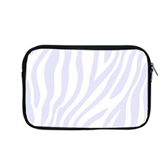 Grey Zebra Vibes Animal Print  Apple Macbook Pro 13  Zipper Case by ConteMonfrey