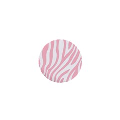 Pink Zebra Vibes Animal Print  1  Mini Buttons by ConteMonfrey