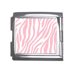 Pink Zebra Vibes Animal Print  Mega Link Italian Charm (18mm) by ConteMonfrey