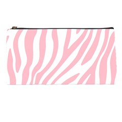 Pink Zebra Vibes Animal Print  Pencil Case by ConteMonfrey